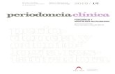 periodonciaclínica...Revista científica de la Sociedad Española de Periodoncia Época I, Año V, nº 12 Director: Ion Zabalegui 2019 / 12periodonciaclínica PERIODONCIA Y ODONTOLOGÍA
