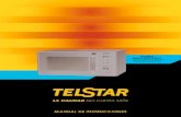 MULTI USO 3 EN 1 TMA001310MD - Calidad Telstar … · El horno de microondas no debe colocarse en un gabinete a menos que haya sido probado en un gabinete. 19. El horno de microondas