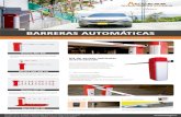 BARRERAS AUTOMÁTICAS - Access Tecnología1. Barrera automática Kit de acceso vehicular automatizado Sistema de brazo recto para controlar el paso vehicular restringido, longitud