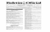 Boletín Oficial · 2020. 3. 4. · PROVINCIA DEL CHACO TRIBUNAL DE CUENTAS RESOLUCIÓN N° 33/15 – ACUERDO SALA II EXPTE. 402-170214-26401-E Aprueba la Rendición de Cuentas de