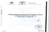 PROGRAMAOPERATIVOANUAL(POA) en EJERCICIOFISCAL2019transparencia.villahermosa.gob.mx/doctos/files/2019/Información d… · AGUA.BWSR H. AVtJNTAMiSMre.