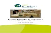 Estudio del Sector de la Madera y del Mueble en España ......Industria de la madera y el corcho 3.271 2.442 1.866 2.021 2.192 Fabricación de muebles, otras industrias manufactureras