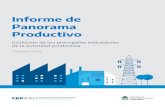 Informe de Panorama Productivo - Argentina...INFORME DE PANORAMA PRODUCTIVO 2 Indicador ene.20 feb.20 mar.20 abr.20 may.20 jun.20 jul.20 ago.20 sep.20 Índice adelantado de producción