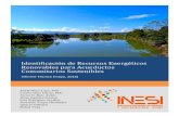 Identificación de Recursos Energéticos Renovables para … · 2017. 2. 8. · Identificación de Recursos Energéticos Renovables para Acueductos Comunitarios Sostenibles Informe