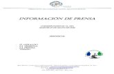 INFORMACIÓN DE PRENSA - Poder Judicial de Honduras de Prensa...INFORMACIÓN DE PRENSA Correspondiente al día MARTES 27 de MAYO de 2014 Periódicos: - EL HERALDO - La tribuna - La