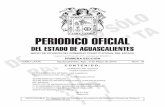PERIODICO OFICIAL - Aguascalientes · 2016. 5. 11. · Pág. 2 P S PRIIO OIIA 9 2016 GOBIERNO DEL ESTADO CARLOS LOZANO DE LA TORRE, Gobernador Constitucional del Estado de Aguascalientes,
