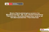 Guía Metodológica para la Elaboración de los Instrumentos … · 2017. 6. 3. · guÍa metodolÓgica para la elaboraciÓn de los instrumentos tÉcnicos sustentatorios para el ordenamiento