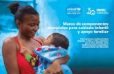 Marco de componentes esenciales para cuidado infantil y apoyo … Marco de... · 2019. 12. 12. · Latina y el Caribe, elaboró un Marco de Componentes Esenciales (MCE) para las Oficinas