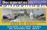 LECCIONES DE PROTECCIÓN ANTE EL ÉBOLAcolegiooficialdeenfermeriadehuelva.es/wp-content/... · colegial y el colectivo de enfermeras y enfermeros repartidos por nuestra geografía