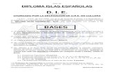 D. I. E.ea5ol.net/die/directoriodie.pdfen especial a las expediciones a nuestras Islas Españolas, ha decidido concebir y otorgar el "DIPLOMA ISLAS ESPAÑOLAS", D.I.E., que será expedido