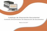 Marzo de 2017 - Ipomex · 2019. 6. 28. · de manera directa y discrecional; su eliminación se sujetará al procedimiento de baja documental establecido por la Comisión Dictamindora