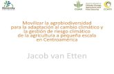 Movilizar la agrobiodiversidad para la adaptación al cambio … · 2019. 12. 22. · agrobiodiversidad. Atención especial para banano, cacao, coco. Más de 300 investigadores y