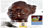 Mujeres artistas - Museo Nacional · 2016. 11. 16. · Mujeres artistas hEna rodríGuEz cabeza de negra 1945 talla en madera Hena Rodríguez, integrante del grupo Bachué, realizó