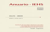 Anuario · IEHSanuarioiehs.unicen.edu.ar/Files/2020 1/2020 COMPLETO.pdf · 2020. 7. 5. · Anuario IEHS.Revista académica publicada por el Instituto de Estudios Histórico-Sociales