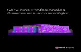 Servicios Profesionales - Esri: Software de ... · Servicios Profesionales (SSPP) es un equipo de Consultores Tecnológicos expertos en la Plataforma ArcGIS, ... • Plan de Trabajo