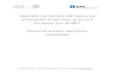 Ejemplo de llenado de facturas utilizando el servicio gratuito ...myciacontadores.com/wp-content/uploads/2017/07/Ej_Hono...México, c. p. 06300 Tel. MarcaSAT: 01 55 627 22 728 documento