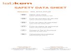 SAFETY DATA SHEET · 2019. 10. 8. · Ficha de datos de seguridad Sodio carbonato anhidro AGR Ficha de dados de segurança Sodium carbonate anhydre AGR Scheda di Dati di Sicurezza