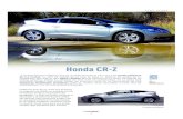 Honda CR-Z · Honda CR-Z disfrutar de un modo de conducción eléctrico en ningún momento. El motor térmico que equipa este coupé tiene 110 CV y es un i-VTEC de 1.5 litros. Con