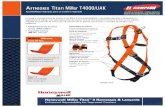 ARNES TITAN T4000UAK MILLER - Usuarios Aztecagestiona.usuariosazteca.com/content/980379/pdf/ARNES... · 2018. 3. 21. · Titan Miller T40001UAK Ajustabilidad mejorada para un confort