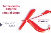 Entrenamiento Deportivo Ciencias del Deporte · 2020. 9. 10. · 6Capítulo 6. Anterior plan decenal del deporte, la recreación, la educación física y la actividad física en Colombia,