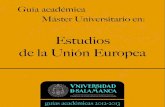 Estudios de la Union Europea 2012-2013 - USAL de la union...ración de la Universidad de Salamanca con el Instituto de Estudios Políticos de Lille (Francia) y con la Fundación Carolina