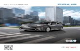 Ficha técnica PRIUS 2021 - Toyota MX / Autos Toyota · Bolsas de aire tipo cortina (2) • • ... Los vehículos Toyota tienen una garantía básica por 3 años o 60,000 kilómetros,