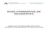 GUÍA FORMATIVA DE RESIDENTES · 2020. 7. 7. · Guía Formativa de Residentes –Medicina Nuclear 7 c. Radiofarmacia: áreas de preparación de radiofármacos, de gestión de residuos,