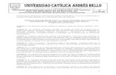 N° 11.06 - UCAB...El Consejo Universitario de la Universidad Católica Andrés Bello, en uso de la Facultad que le confiere el Estatuto Orgánico de la Universidad, dicta las siguientes:
