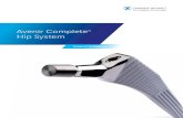 Avenir Complete Hip System - Zimmer Biomet...シルバー Coxa Vara (CV) 適切なネックトライアルを装着し、計画したサイズの ヘッドトライアルを選択します（図12）。試験整復を