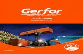 Presentación de PowerPoint - Grupo ayc · AÑos Gerfor "GERFOR es una multinacional 100% colombiana con 50 años de experiencia en la producción y comercialización de tuberías