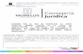 Morelosmarcojuridico.morelos.gob.mx/.../word/AJECAMO.doc · Web viewPor su parte, los artículos 41, 43 y 45 de la referida Ley Orgánica de la Administración Pública del Estado