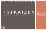+ S |KAIZENdebrina.lecture.ub.ac.id/files/2016/02/TQM-Kaizen... · 2016. 2. 11. · 5 ‘S’ IN KAIZEN ¡ 5S is a method for organizing a workplace, especially a shared workplace