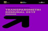 TRANSPAROMETRI KOMUNAL 2019 - KDIkdi-kosova.org/wp-content/uploads/2020/03/16... · 2020. 3. 3. · 2 3 transparometri komnal 2019 transparometri komnal 2019 transparometri komunal