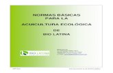 NORMAS PARA LA ACUICULTURA ECOLOGICA - BIO LATINAbiolatina.com.pe/wp-content/uploads/2018/08/GNP-ACU...Productos y sustancias utilizadas en la acuicultura ecológica para la alimentación