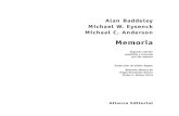 Memoria · Memoria Segunda edición ampliada y revisada por los autores Traducción de Giulia Togato ... 3. F actores determinantes del éxito en la recuperación ... 5. D …