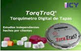ICYicy.cl/pdfs/(36)TorqTraq-ICY.pdf · 2020. 9. 4. · Medición de torque de aplicación en capsuladora por TorqTrqQ Estudio de repetibilidad y reproducibilidad (R&R) con TorqTrag:a