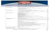 Owatrol · Web viewTodos los demás productos de OWATROL® mencionados en este documento deben utilizarse según las instrucciones de la etiqueta y las instrucciones de sus fichas