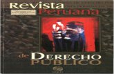 REVISTA PERU ANA DE DERECHO PUBLICO - Garcia Belaundegarciabelaunde.com/Biblioteca/REVISTA_PERUANA2.pdf · 2020. 11. 13. · Agradecimientos Lucchetti (Peru)S.A. DERECHOS RESERVADOS: