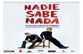 NADIE SABE NADA - Comedia Comunicació & Mèdia · ANDREU BUENAFUENTE Tot va començar a Reus el 1965, tot just fa 47 anys. Va ser a partir dels 17 anys quan Andreu Buenafuente va
