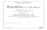 (1687 - 16 oct. 1750) Parthia ex D duro Works...Voir dans le manuscrit de Munich D-Mbs5362, folio 34 r., l’Arlequinade. [Mun_49] Voir dans le manuscrit de Vienne A-Wn1078, pages