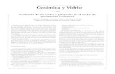 Cerámica y Vidrio - SECVboletines.secv.es/upload/199736435.pdf · 2012. 2. 16. · El objetivo de estos informes es analizar los costos y gas ... - aumento de colorantes para el