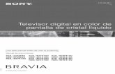 Televisor digital en color de pantalla de cristal líquido · 2018. 11. 15. · sonido de alta definición, una fuente de programación de alta definición y las conexiones de configuración