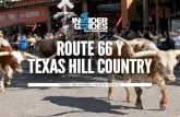 ROUTE 66 Y TEXAS HILL COUNTRY - Visit The USA...El tramo de Route 66 que cruza el límite del estado hacia Texas, camino a Amarillo, cuenta con varios íconos clásicos de la “Carretera