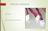 TIPOS DE CABLEADOS · 2018. 4. 25. · El cable de poder principal se conecta a la placa madre y es estrecha. Viene en variedades de 20 y 24 pines, dependiendo del factor de potencia