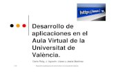 Desarrollo de aplicacion Final - RedIRIS · 2008. 10. 7. · Universidad de Galileo, Guatemala Viena University of Economics and Business Administration, Austria University of Bergen,