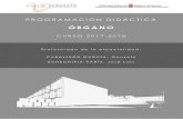 ÓRGANO - C.P. Pablo Sarasateconservatoriopablosarasate.educacion.navarra.es/doc/1718/program… · Estudio del órgano barroco español y de la música ibérica destinada al mismo.