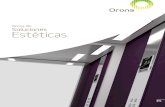 Orona 3G Soluciones Estéticas - arm-sd.com · Modelo circular Orona con Braille Los pulsadores Orona 3G Series, son resistentes al agua (IPX3 según 60529), y superan los ensayos