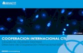 COOPERACION INTERNACIONAL CTI - SELACOOPERACION INTERNACIONAL CTI Claudia M. Guerrero Monteza Directora de Cooperación Internacional-SENACYT. Plataforma Conceptual y Estratégica
