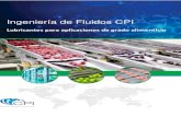 Ingeniería de Fluidos CPIgrupoararat.com/cpi.pdf · 2017. 2. 23. · CPI®-4608-F 32 -68 Oil Free H1 PAO Air compressor lubricants designed for oil free rotary screw, reciprocating