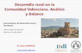 Desarrollo rural en la Comunidad Valenciana. Análisis y Balancejavier/index_archivos/J Esparcia...Desarrollo rural en la Comunidad Valenciana. Análisis y Balance Instrumentos de